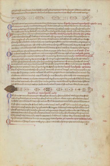 BNF Latin 2127: Abulcasis, exposition des matières médico-chirurgicales