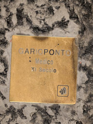 Garioponto - Medico - XI Secolo
