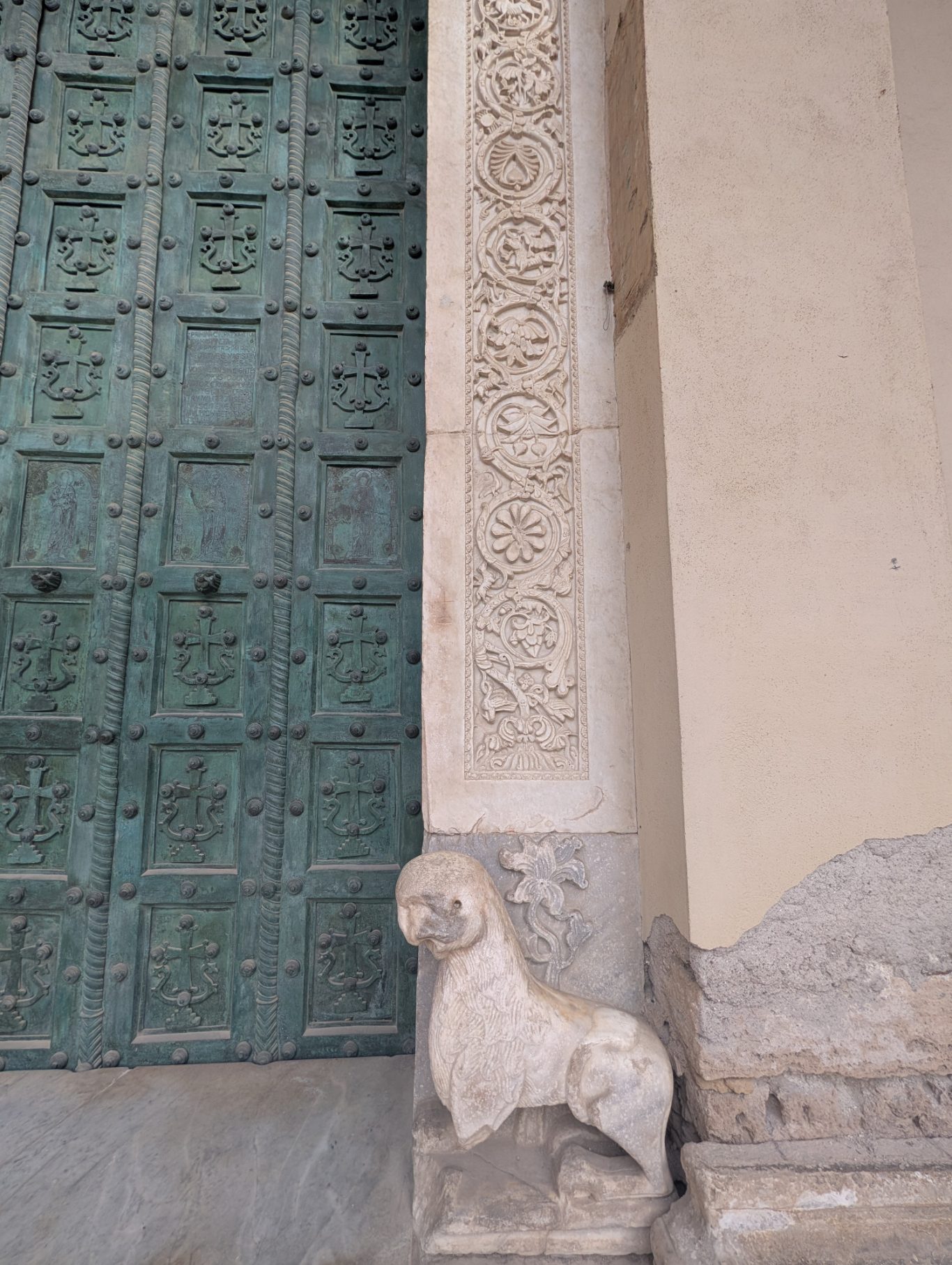 Eingang Duomo di Salerno Eingang Duomo di Salerno