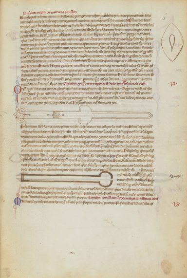 BNF Latin 2127: Abulcasis, exposition des matières médico-chirurgicales