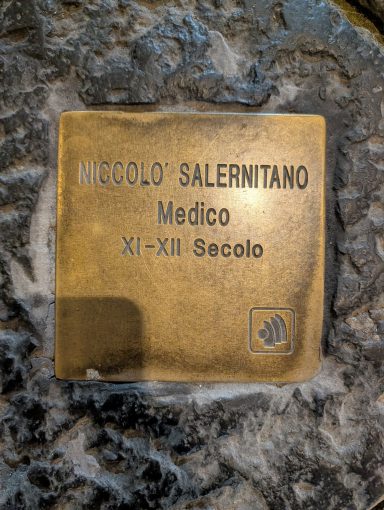 Niccolo' Salernitano - Medico - XI - XII Secolo