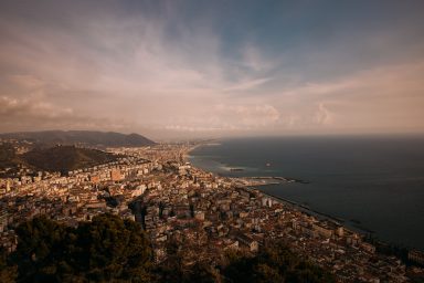 Castello di Arechi - Weitblick Richtung Süden