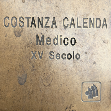 Costanza Calenda - Medico - XV Secolo Costanza Calenda - Medico - XV Secolo