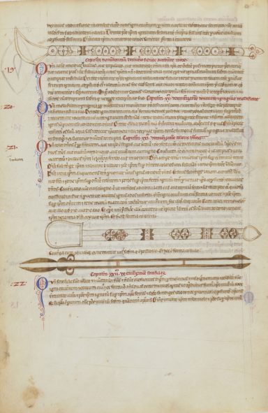 BNF Latin 2127: Abulcasis, exposition des matières médico-chirurgicales