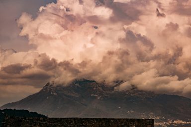 Castello di Arechi - Blick ins Landesinnere