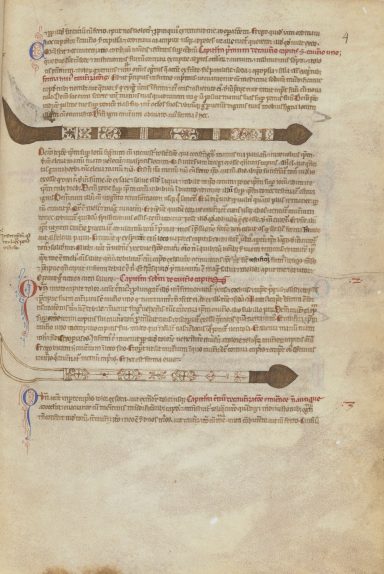 BNF Latin 2127: Abulcasis, exposition des matières médico-chirurgicales
