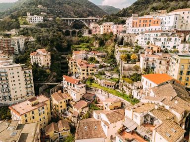 Weitblick auf die Orti Cinti der Civitas Hippocratica Weitblick auf die Orti Cinti der Civitas Hippocratica