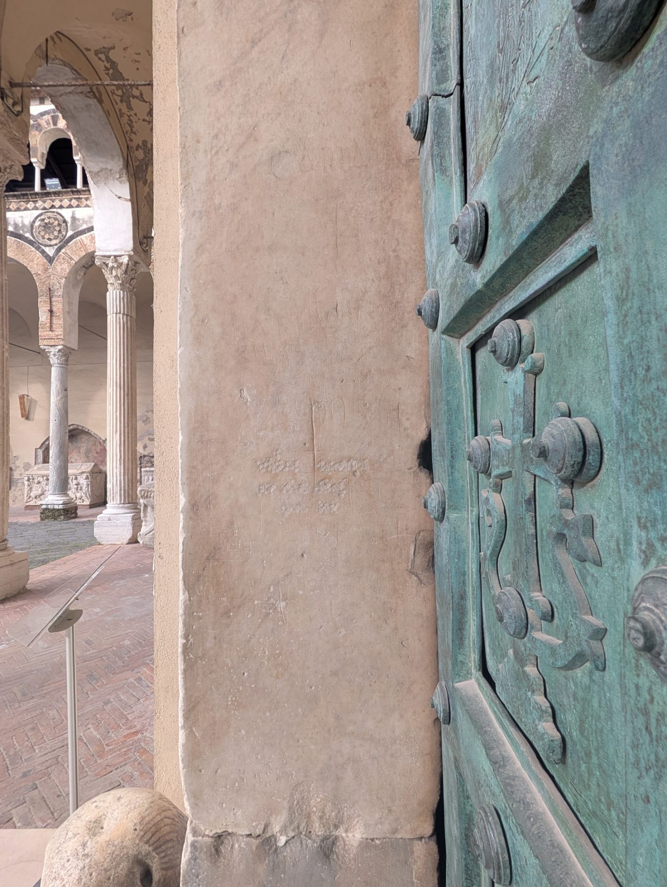 Eingang Duomo di Salerno Eingang Duomo di Salerno