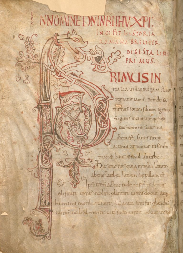 Paulus Diaconus - Historia Romana - BSB Clm 3516 Paulus Diaconus - Historia Romana - BSB Clm 3516
