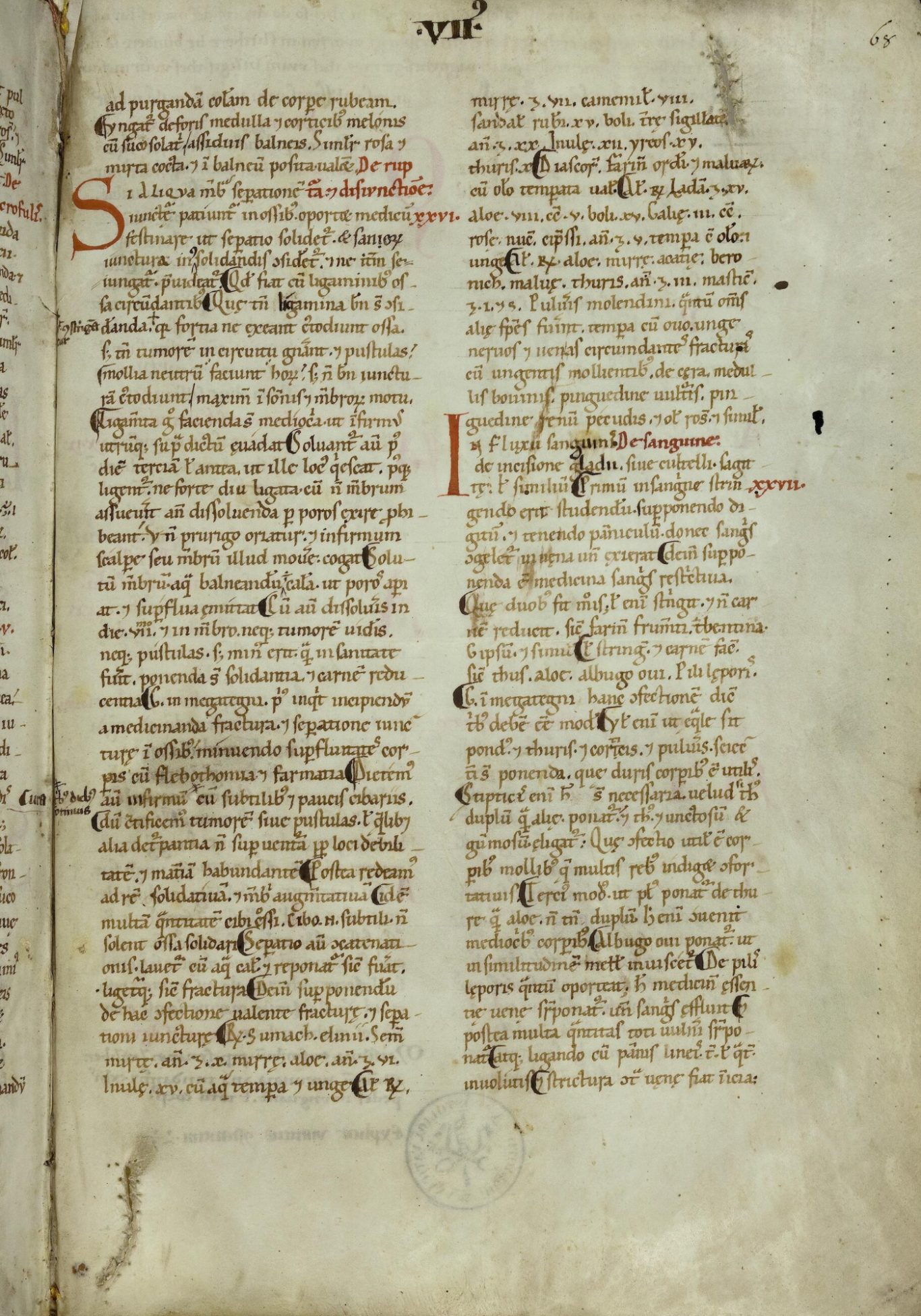 Bibliotheca Palatina — Pal. lat. 1158 Bibliotheca Palatina — Pal. lat. 1158