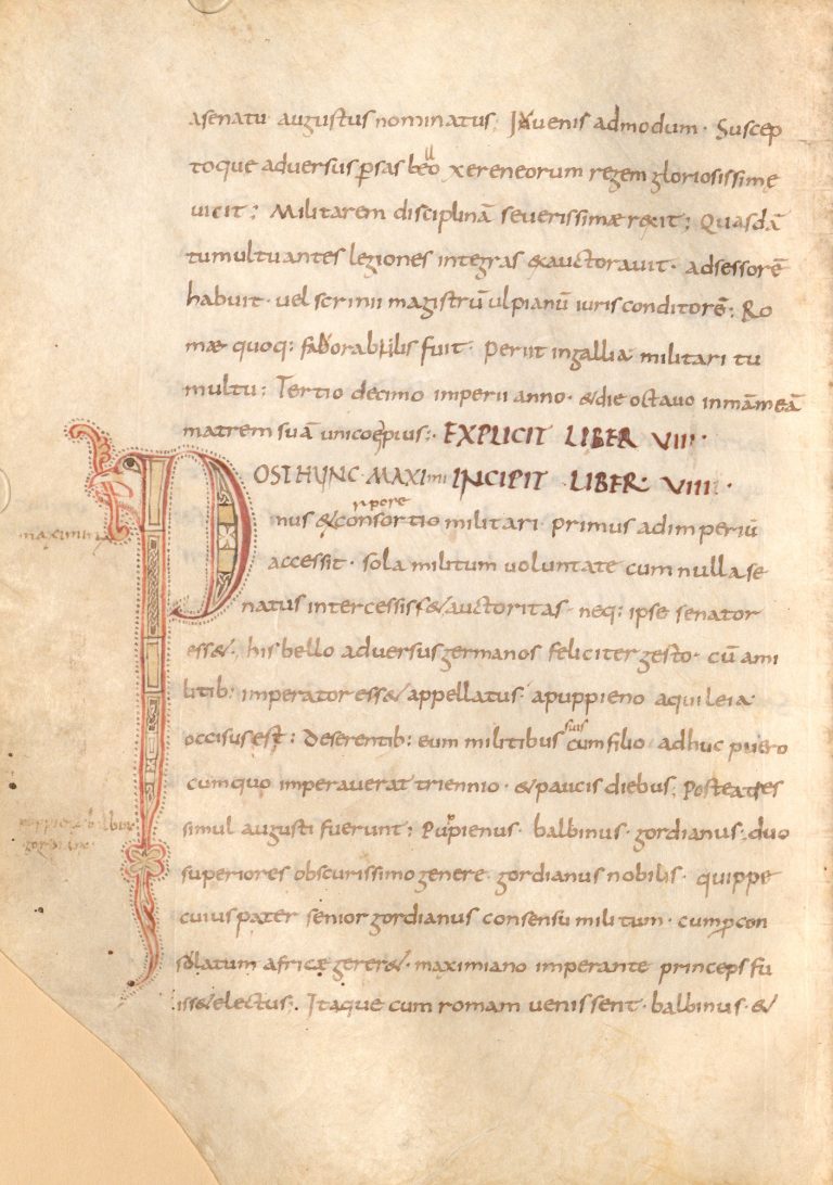 Paulus Diaconus - Historia Romana - BSB Clm 3516 Paulus Diaconus - Historia Romana - BSB Clm 3516