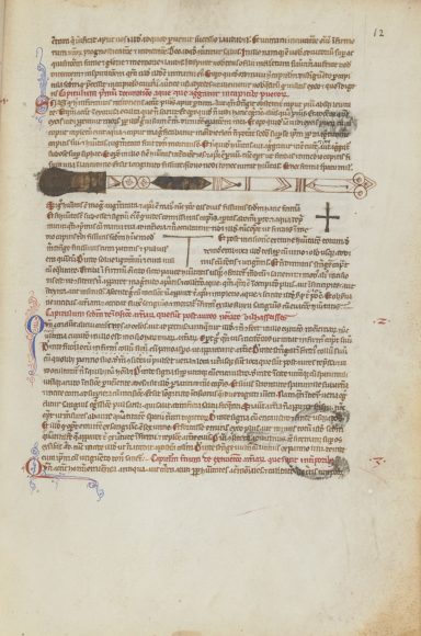 BNF Latin 2127: Abulcasis, exposition des matières médico-chirurgicales