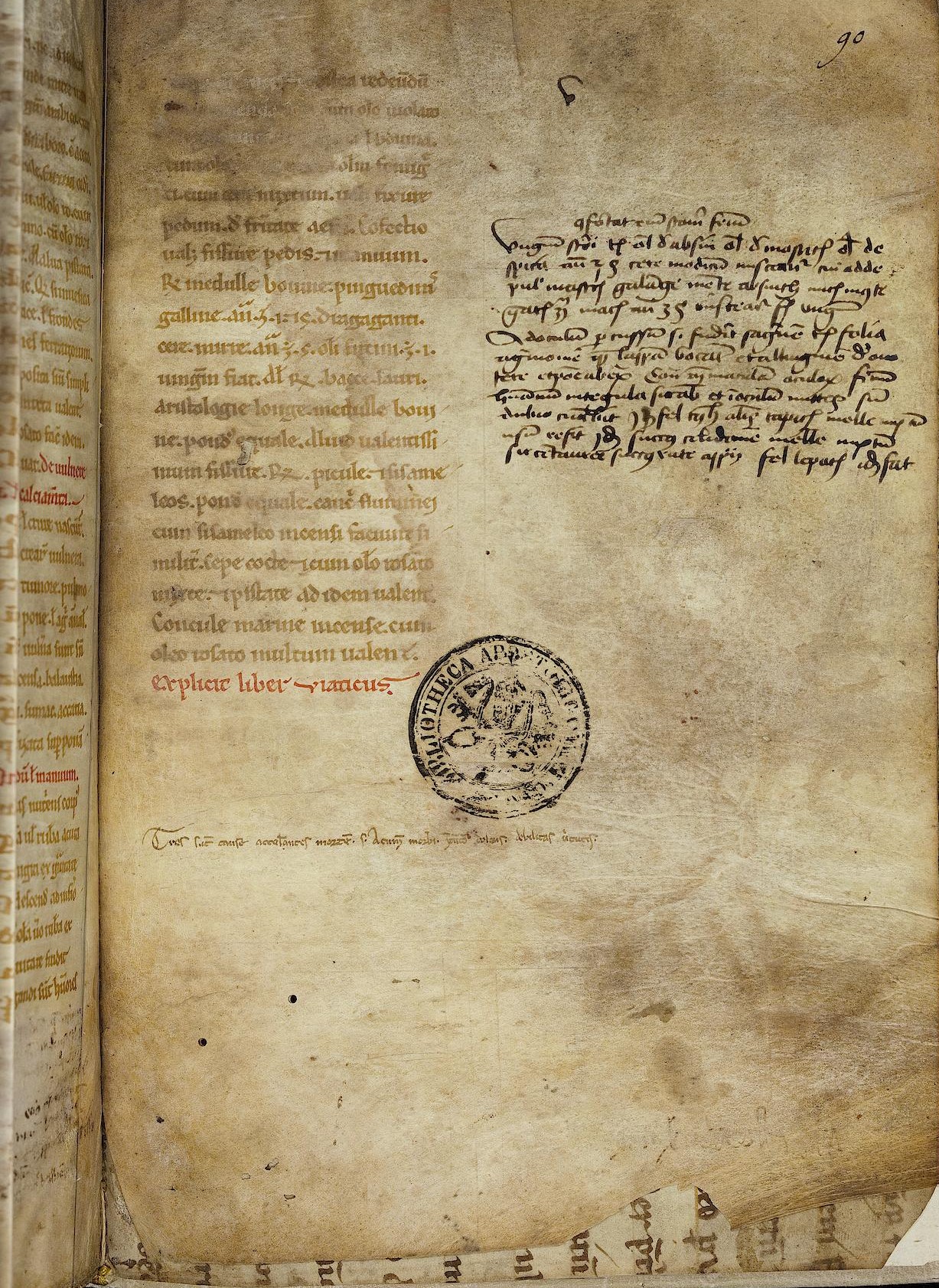 Bibliotheca Palatina — Pal. lat. 1162 Bibliotheca Palatina — Pal. lat. 1162