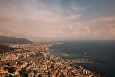 Castello di Arechi - Blick in den Süden