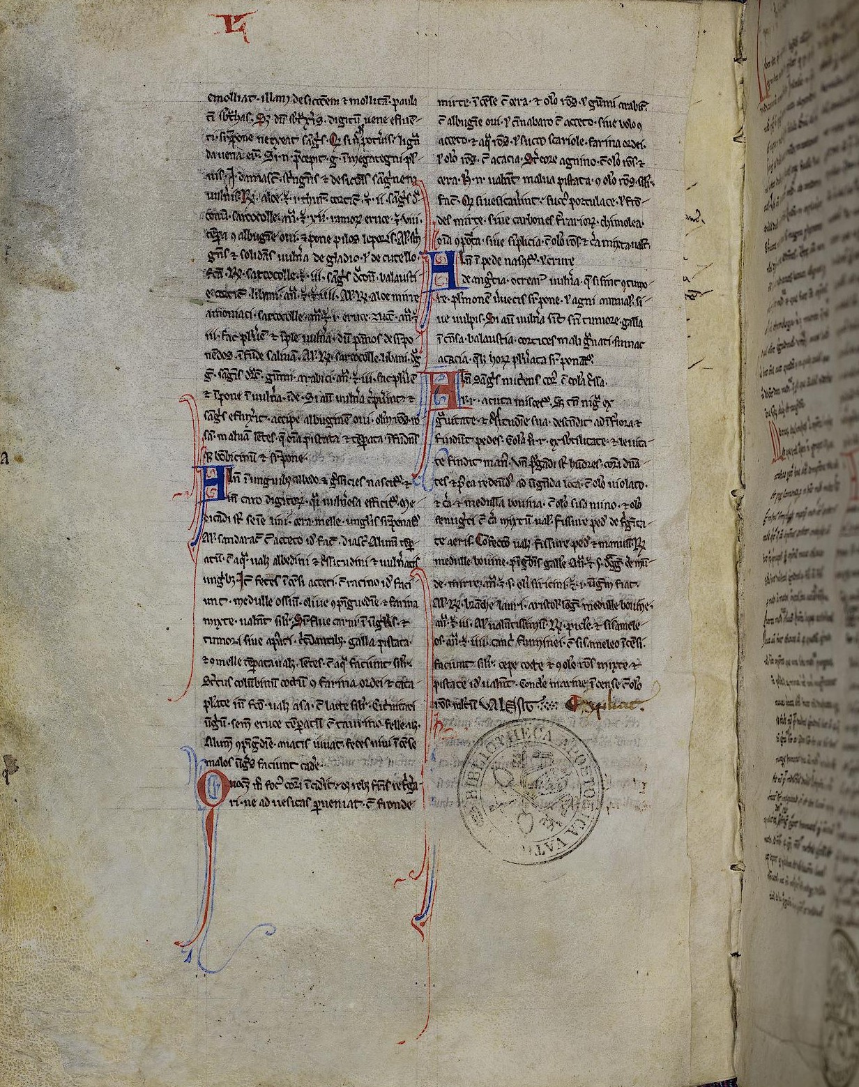 Bibliotheca Palatina — Pal. lat. 1164 Bibliotheca Palatina — Pal. lat. 1164