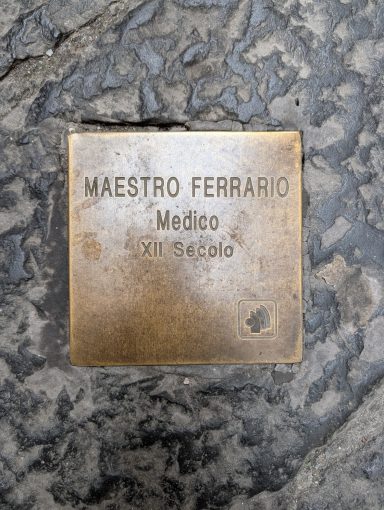 Maestro Ferrario - Medico - XII Secolo