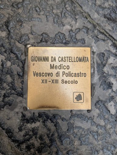Giovanni da Castellomata - Medico - Vescovo di Policastro - XII-XIII Secolo
