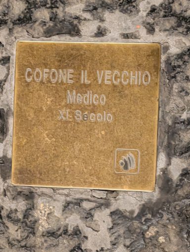 Cofone il Vecchio - Medico - XI Secolo