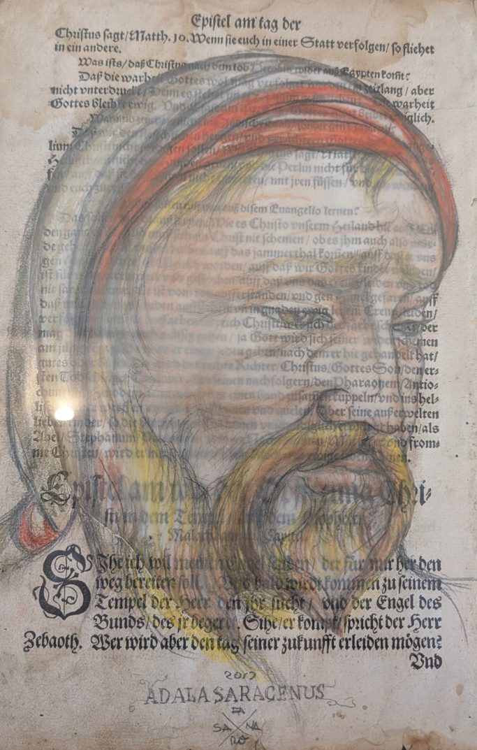 Adala Saracenus - Kunstinstallation im Giardino della Minerva