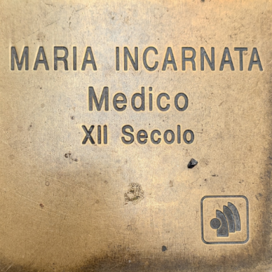 Maria Incarnata - Medico - XII Secolo Maria Incarnata - Medico - XII Secolo