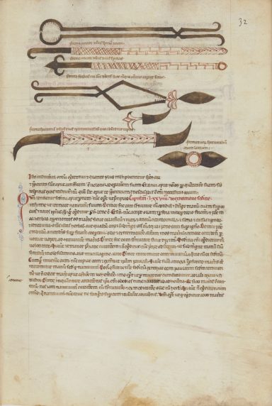 BNF Latin 2127: Abulcasis, exposition des matières médico-chirurgicales